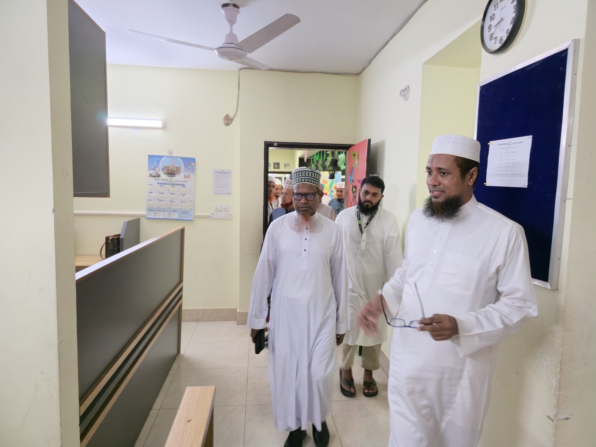 মাদরাসা বোর্ড চেয়ারম্যানের যাইতুন একাডেমি পরিদর্শন