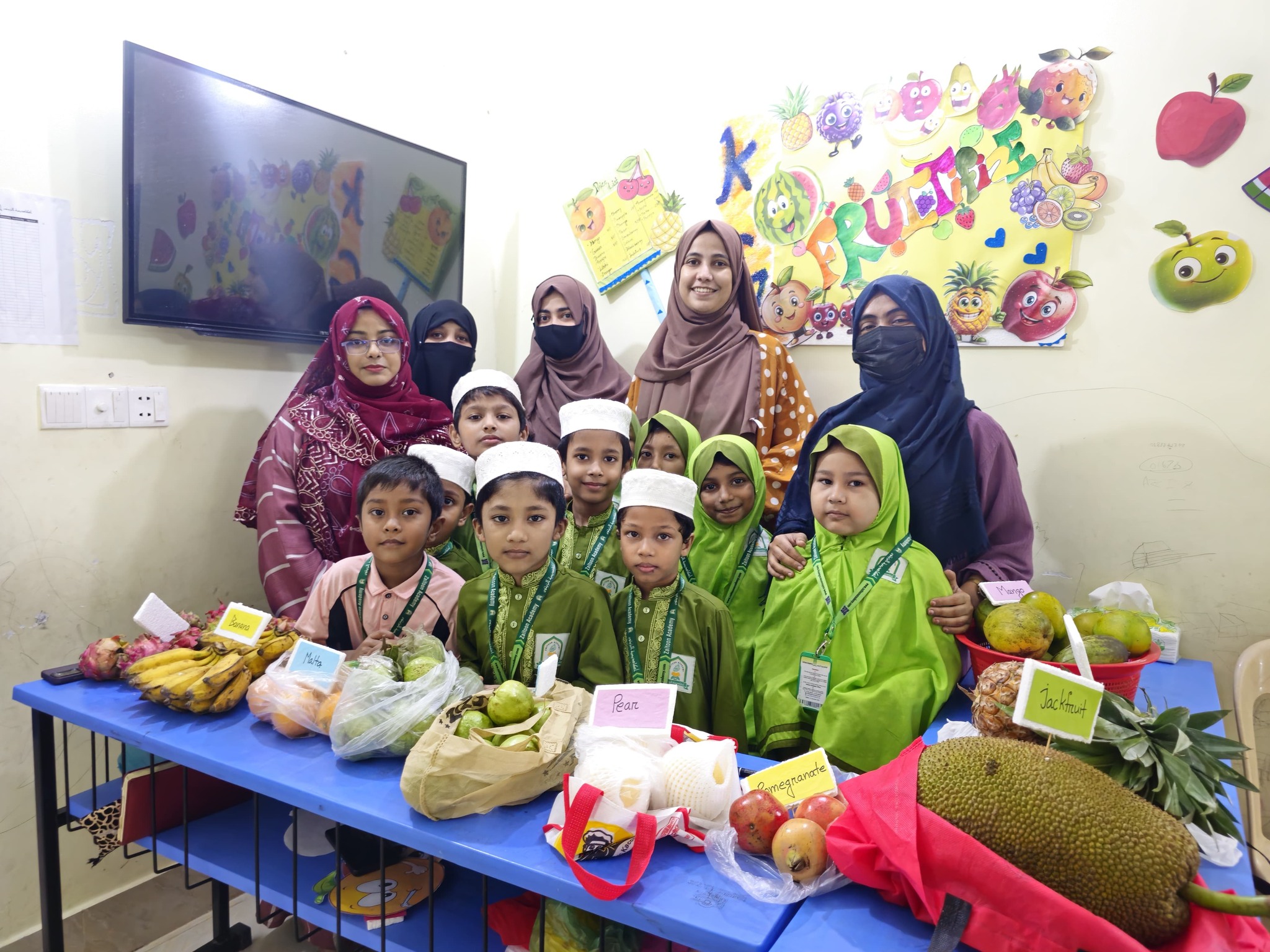Fruits Festival 2025 held at Zaitoon Academy